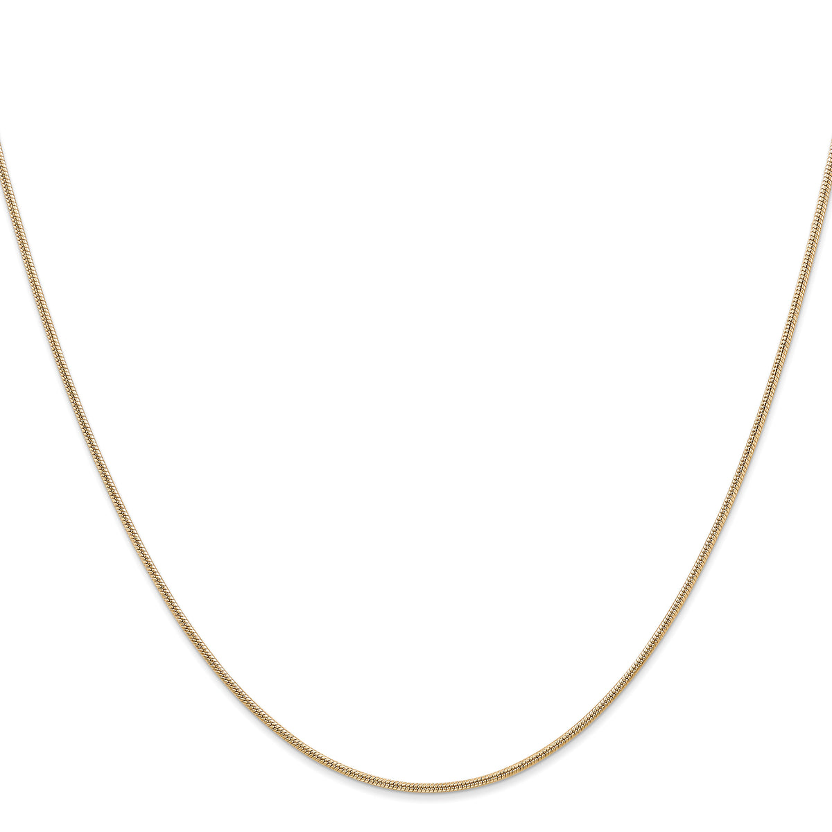 14k 1.4mm Round Snake Chain-SNA120-16