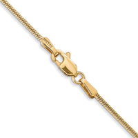 14k 1.4mm Round Snake Chain-SNA120-20