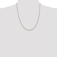 14k 1.4mm Round Snake Chain-SNA120-22