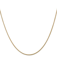 14k 1.6mm Round Snake Chain-SNA160-22