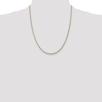 14k 1.6mm Round Snake Chain-SNA160-22
