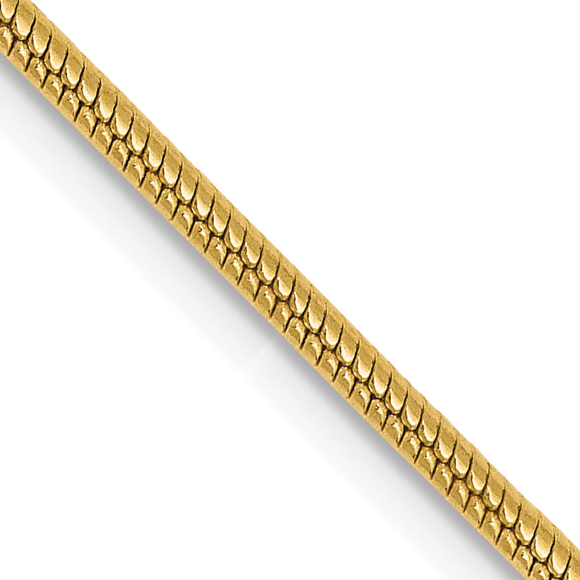 14k 1.6mm Round Snake Chain-SNA160-20