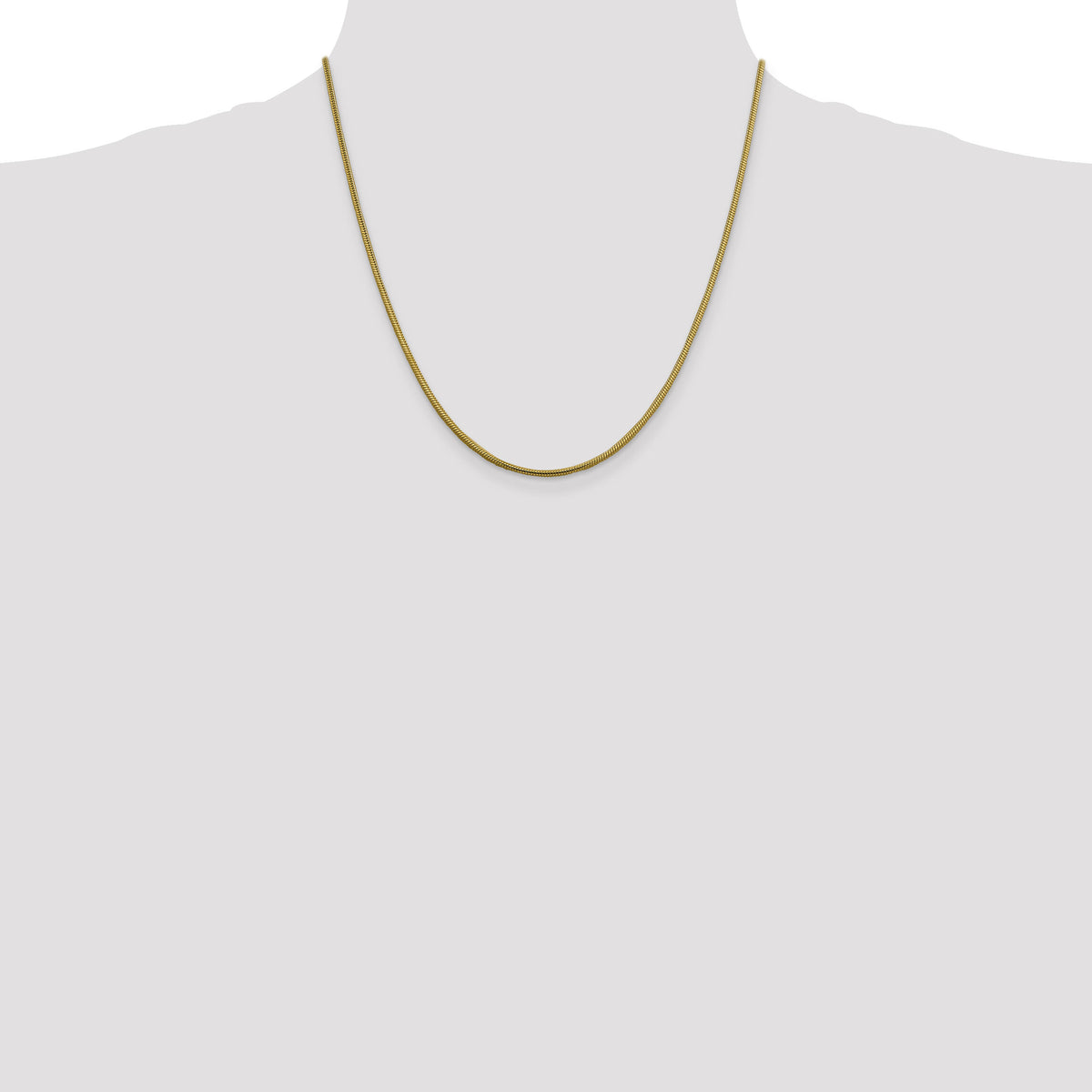 14k 1.85mm Round Snake Chain-SNA180-20