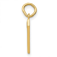 14k Small Polished Number 7 Charm-SP07