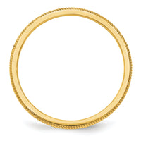 14k 1.5mm Milgrain Band-STK1