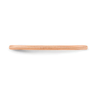 14K Rose Gold 1.2mm Milgrain Stackable Band-STK19
