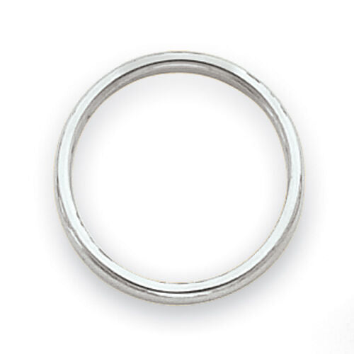 14k White Gold Polished 2mm Band-STK5