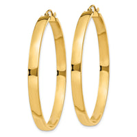 14k Polished Hoop Earring-TA243