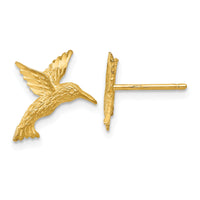 14K Hummingbird Earrings-TC626