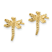14K Dragonfly Post Earrings-TF1567
