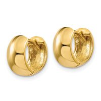 14k Round Hinged Hoop Earrings-TM614