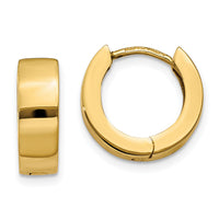 14K Hinged Hoop Earrings-TM632