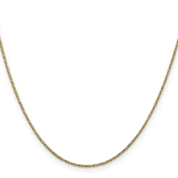 14k .95mm Twisted Box Chain-TSB045-16