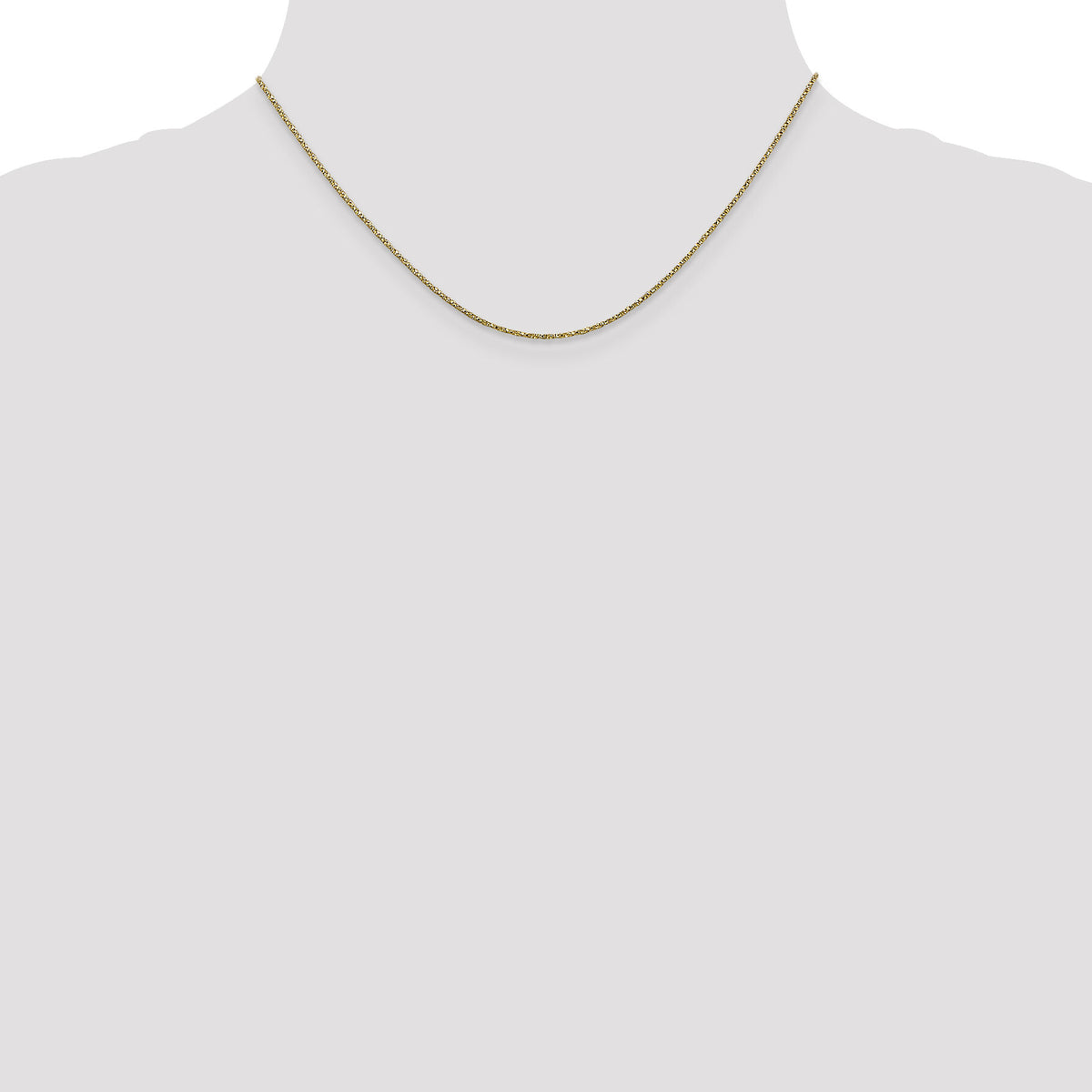 14k .95mm Twisted Box Chain-TSB045-16