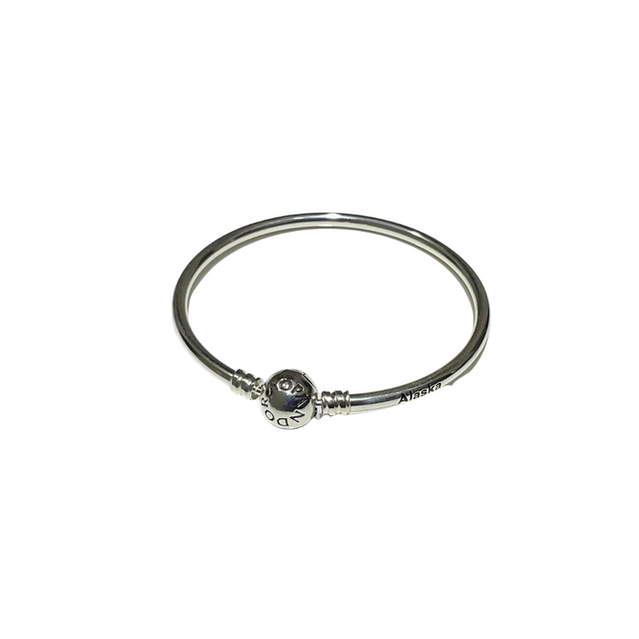 ALASKA ENGRAVED PANDORA BANGLE