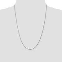 14k WG 1.15mm D/C Machine-made Rope Chain-W010-24