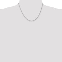 14k WG 1.5mm Regular Rope Chain-W012S-18