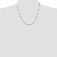 14k WG 1.5mm Regular Rope Chain-W012S-20