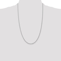 14k WG 1.5mm Regular Rope Chain-W012S-26