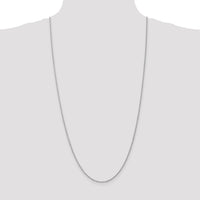 14k WG 1.5mm Regular Rope Chain-W012S-30