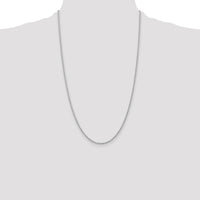 14k WG 2.0mm Regular Rope Chain-W014S-26