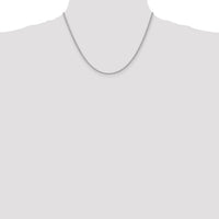14k WG 2.25mm Regular Rope Chain-W016S-18