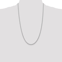 14k WG 2.25mm Regular Rope Chain-W016S-26