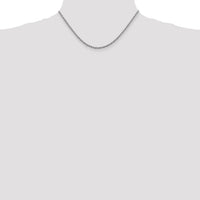 14k WG 2.5mm Regular Rope Chain-W018S-16