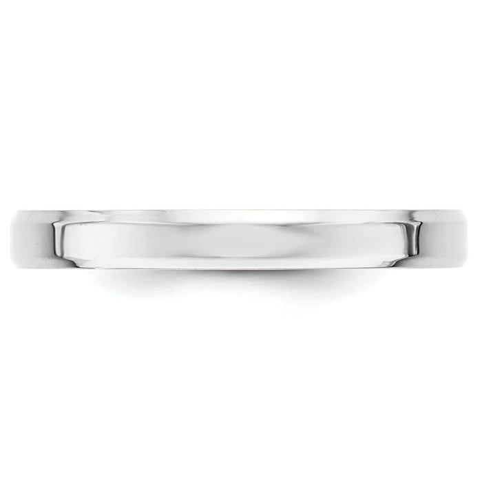 14KW 3mm Bevel Edge Comfort Fit Band-WBEC030