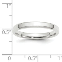 14KW 3mm Bevel Edge Comfort Fit Band-WBEC030