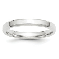 14KW 3mm Bevel Edge Comfort Fit Band-WBEC030