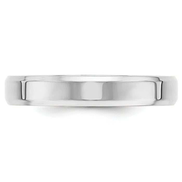 14KW 4mm Bevel Edge Comfort Fit Band-WBEC040