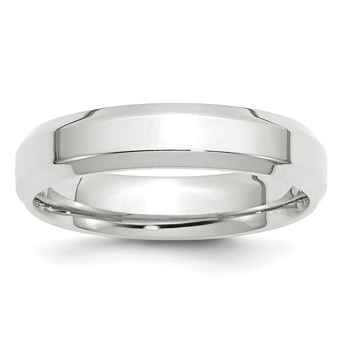 14KW 5mm Bevel Edge Comfort Fit Band-WBEC050