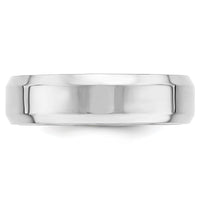 14KW 6mm Bevel Edge Comfort Fit Band-WBEC060