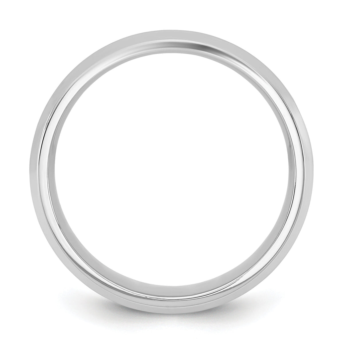 14KW 6.5mm Bevel Edge Comfort Fit Band-WBEC065