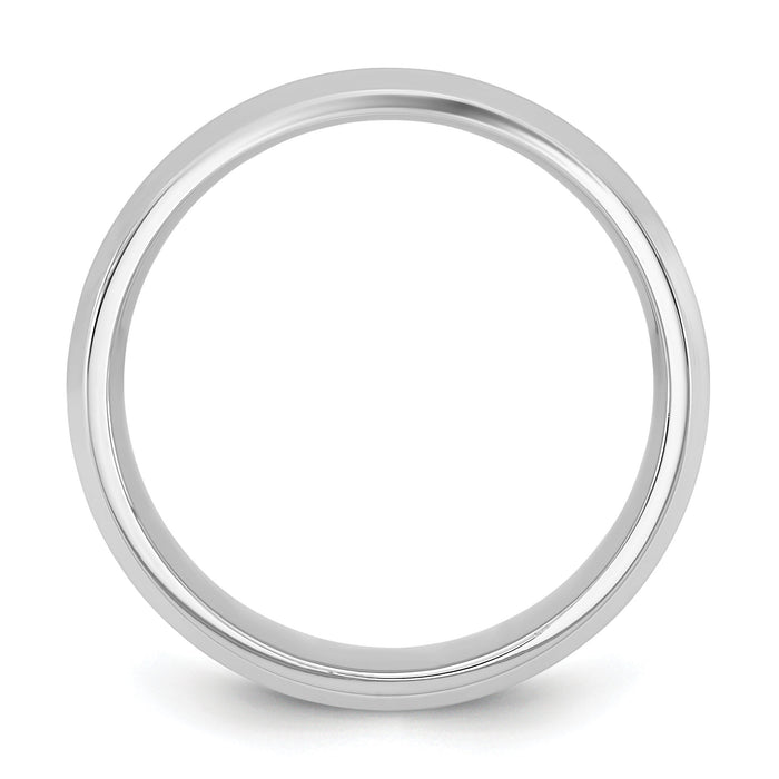 14KW 6.5mm Bevel Edge Comfort Fit Band-WBEC065