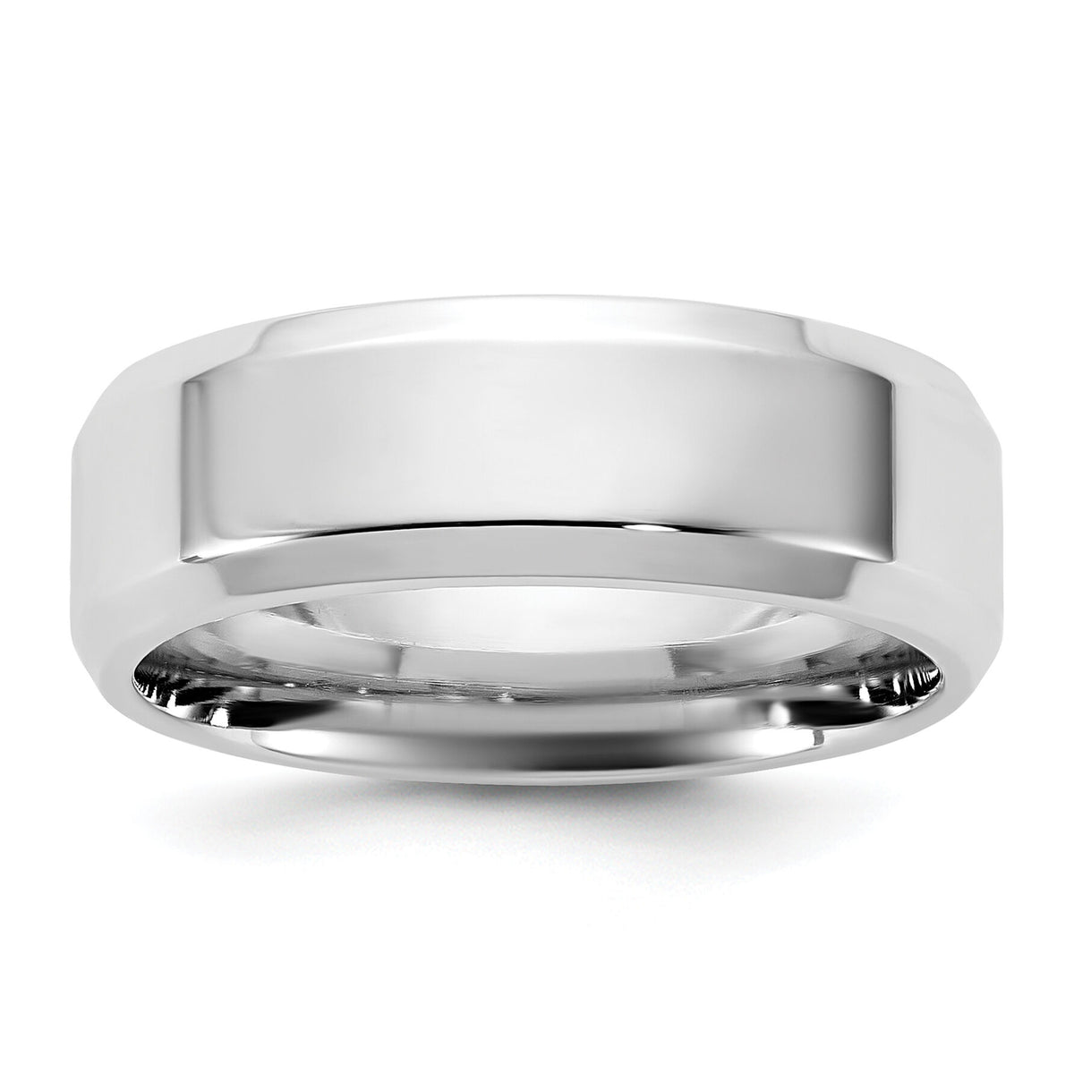 14KW 6.5mm Bevel Edge Comfort Fit Band-WBEC065