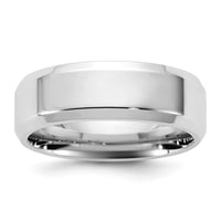 14KW 6.5mm Bevel Edge Comfort Fit Band-WBEC065