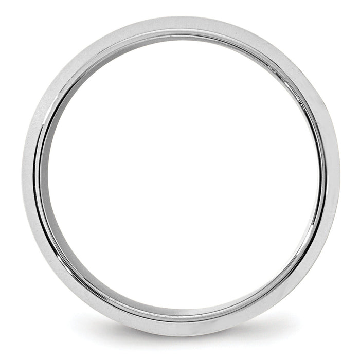 14KW 8mm Bevel Edge Comfort Fit Band-WBEC080