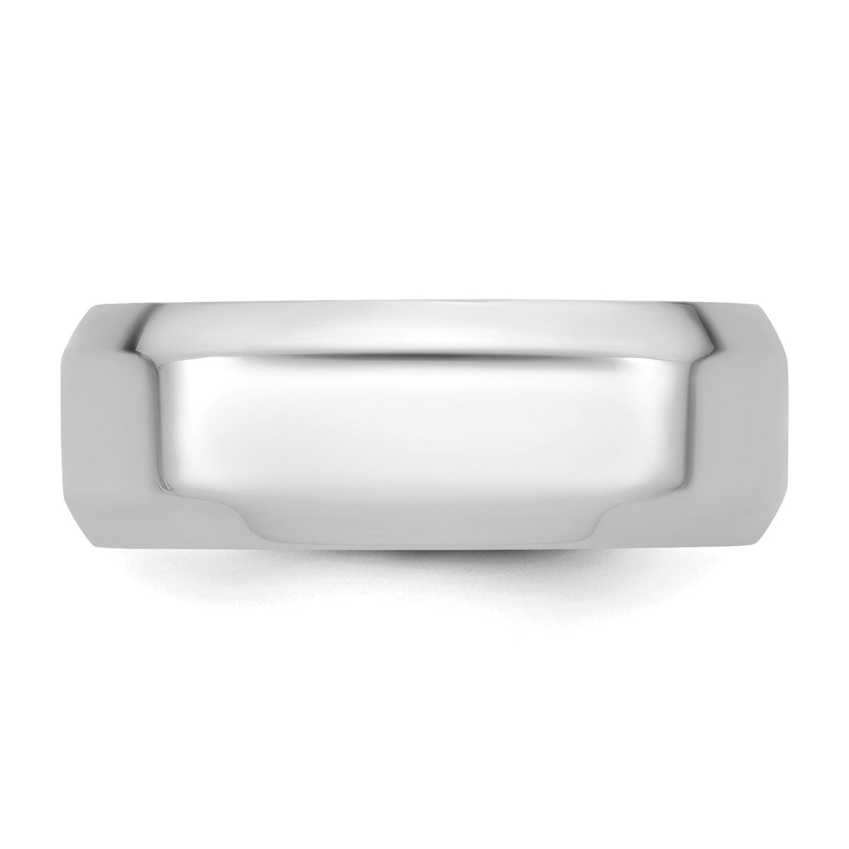 14KW 8mm Bevel Edge Comfort Fit Band-WBEC080