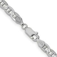 14k White Gold 4.5mm Concave Anchor-WCA120-18