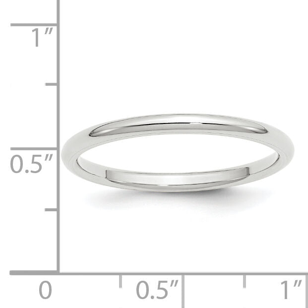 14KW 2mm Standard Comfort Fit Band-WCF020