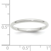 14KW 2mm Standard Comfort Fit Band-WCF020