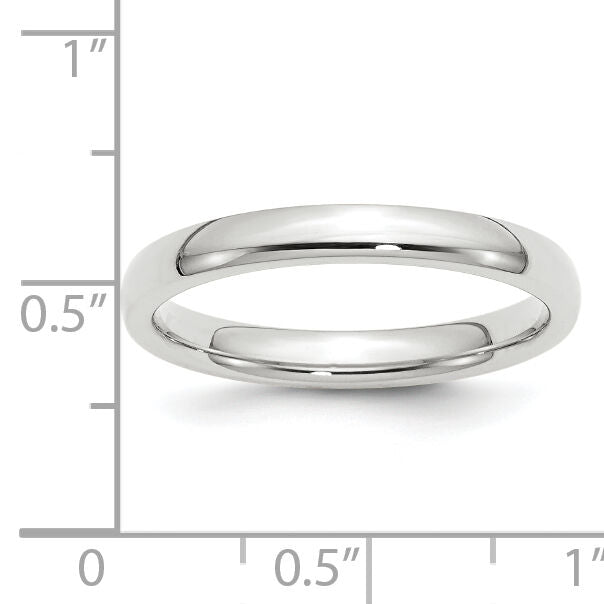 14KW 3mm Standard Comfort Fit Wedding Band-WCF030