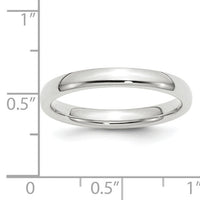 14KW 3mm Standard Comfort Fit Wedding Band-WCF030