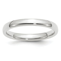 14KW 3mm Standard Comfort Fit Wedding Band-WCF030