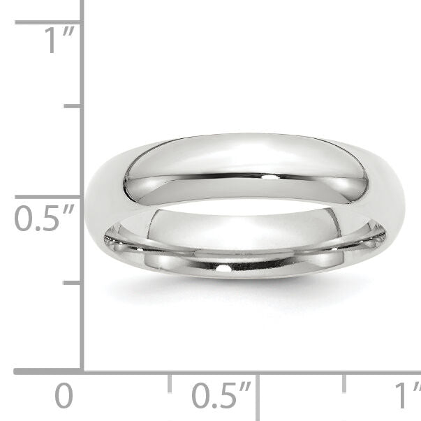 14KW 5mm Standard Comfort Fit Wedding Band-WCF050