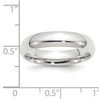 14KW 5mm Standard Comfort Fit Wedding Band-WCF050