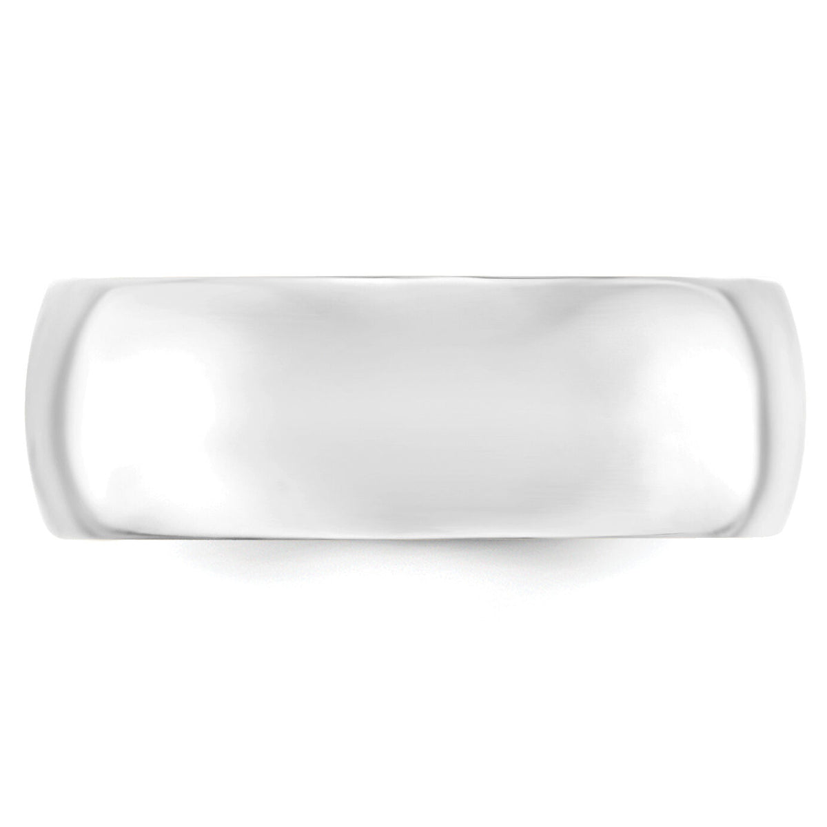 14KW 8mm Standard Comfort Fit Wedding Band-WCF080