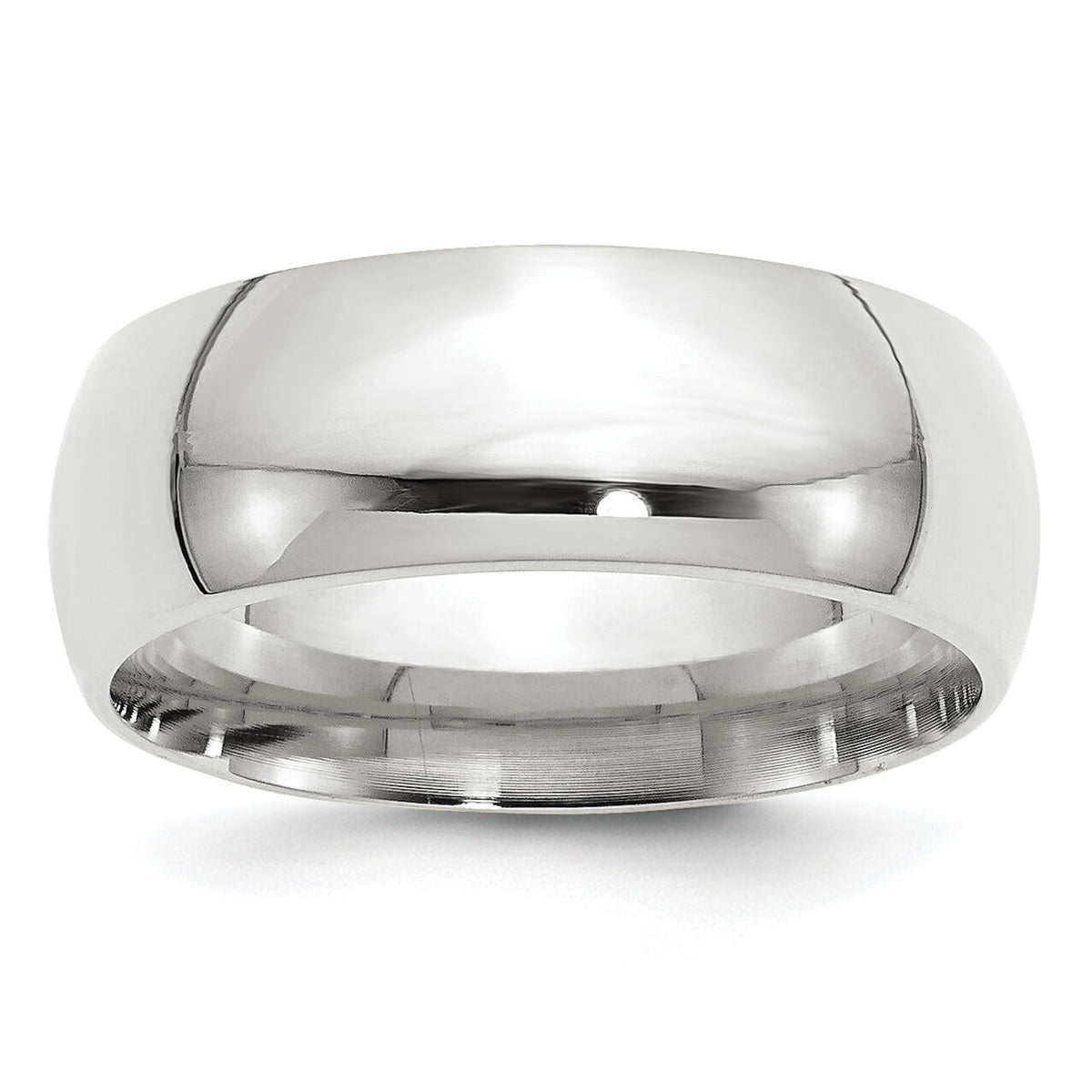 14KW 8mm Standard Comfort Fit Wedding Band-WCF080